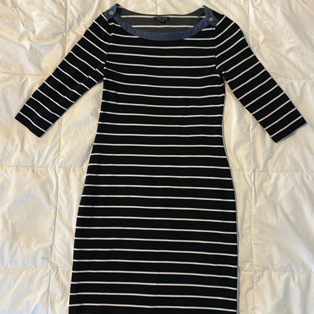 Tommy Hilfiger Dress with Boat Neck and 3/4 Sleeves